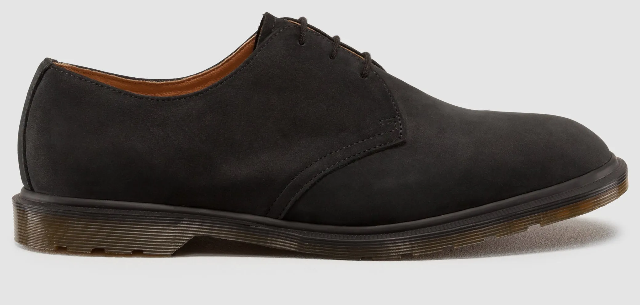 1461 Steed Black Suede Oxford Made In England