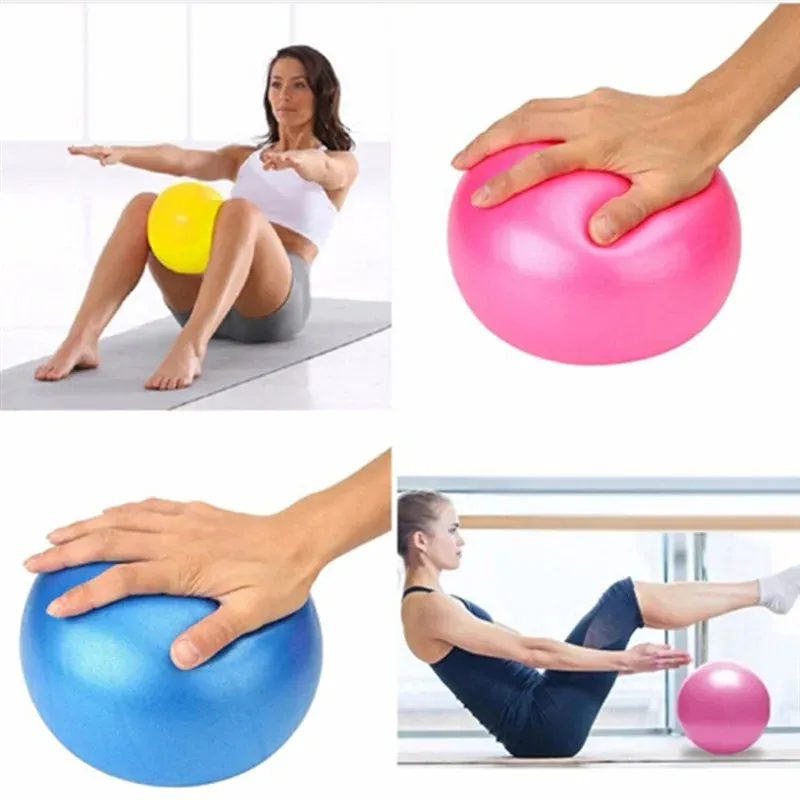 45/25cm Yoga Ball Exercise Gymnastic Fitness Pilates Ball Balance Exercise Gym Fitness Yoga Core Ball Indoor Training Yoga Ball