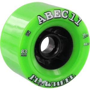 ABEC 11 Wheels Refly 83mm 74a Lime 4 Pack