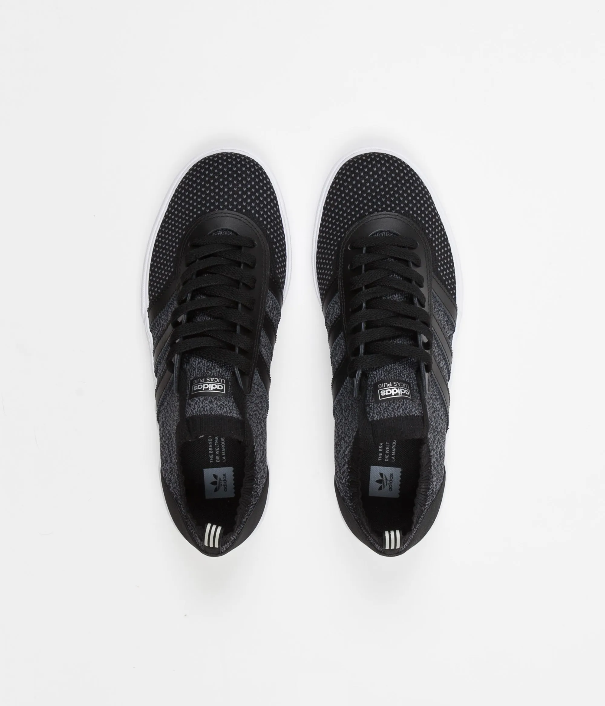 Adidas Lucas Premiere Primeknit Shoes - Core Black / Onix / FTW White