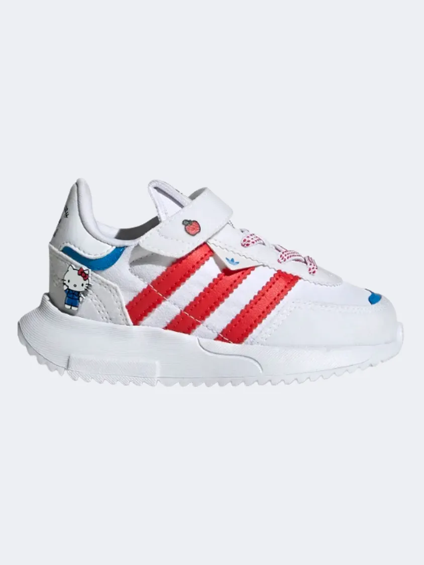 Adidas Retropy F2 Infant-Unisex Original Shoes White/Red/Blue