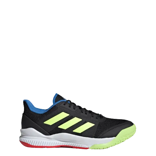 Adidas Stabil Bounce Men Indoor Shoes Black/Yellow Bd7412