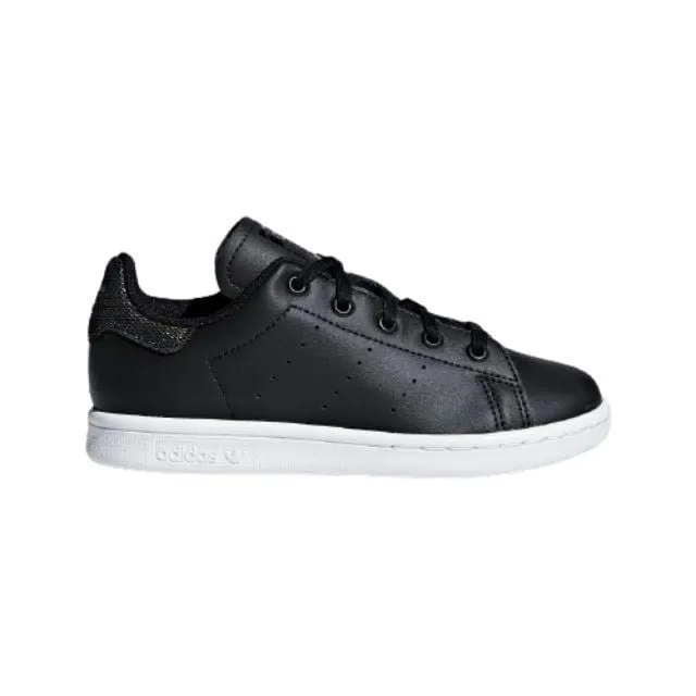 Adidas Stan Smith Ps-Boys Lifestyle Shoes Black Cg6676