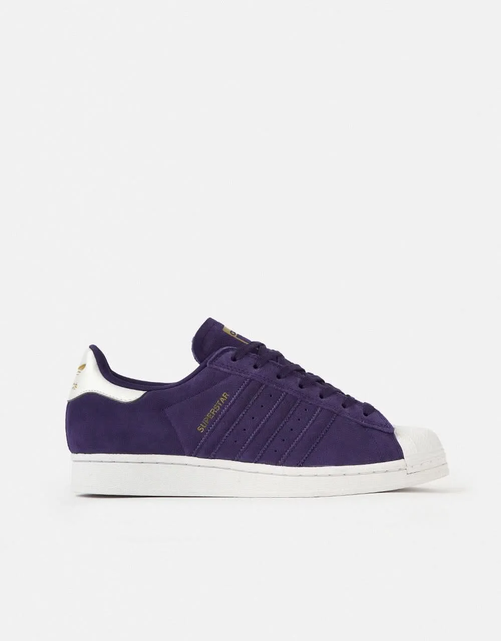 adidas Superstar ADV Skate Shoes - Collegiate Purple/Zero Metallic/Gold