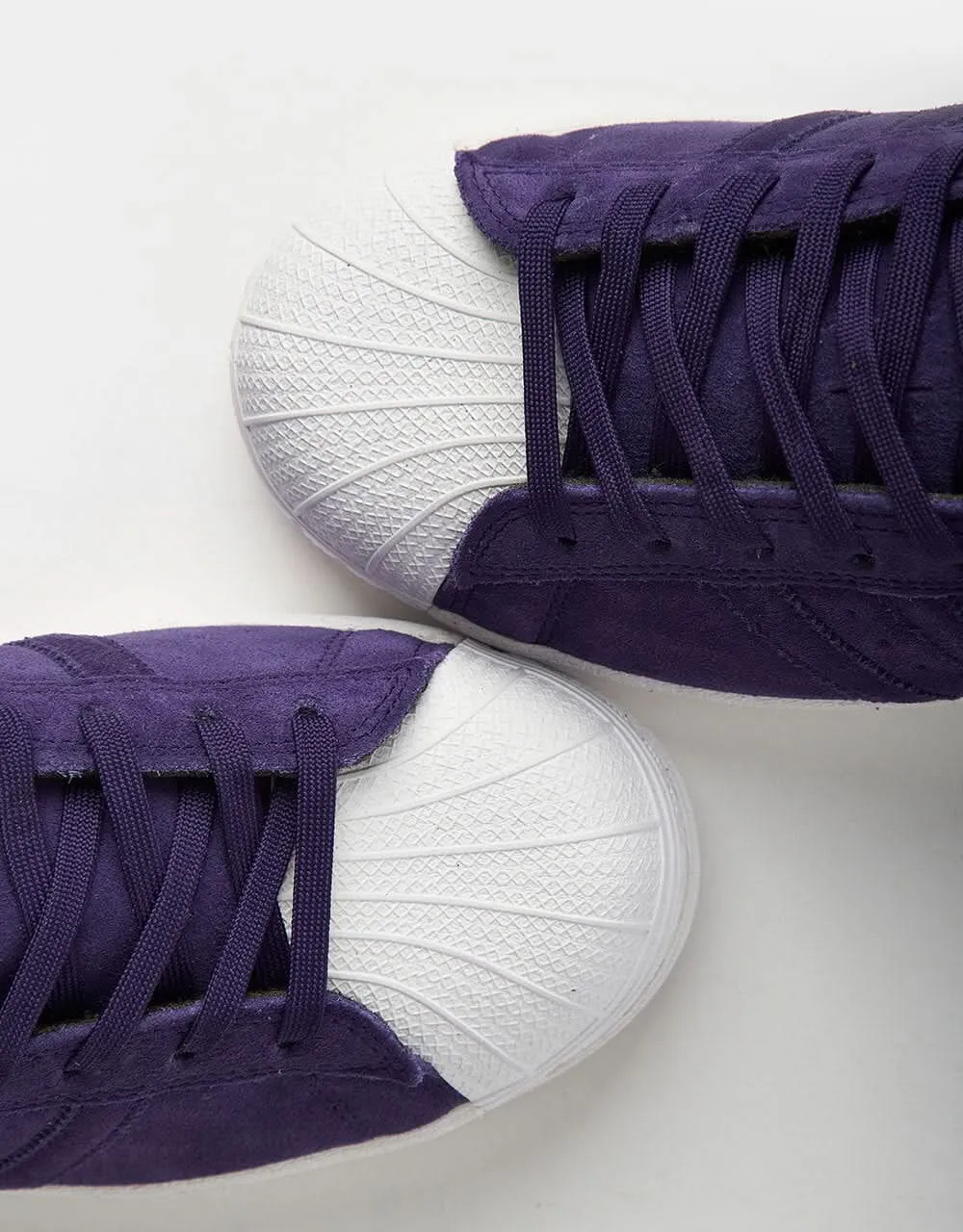 adidas Superstar ADV Skate Shoes - Collegiate Purple/Zero Metallic/Gold