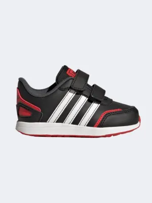 Adidas Vs Switch 3 Infant-Boys Running Shoes Black/White/Red