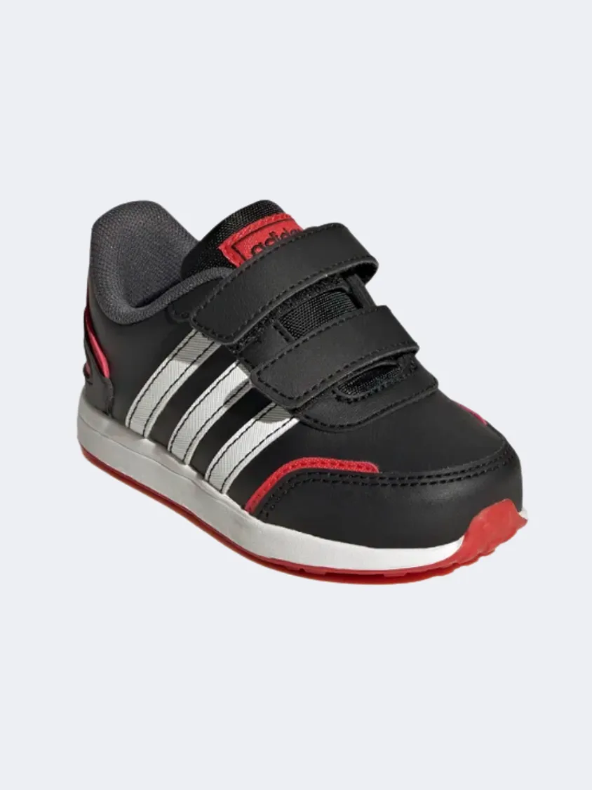 Adidas Vs Switch 3 Infant-Boys Running Shoes Black/White/Red