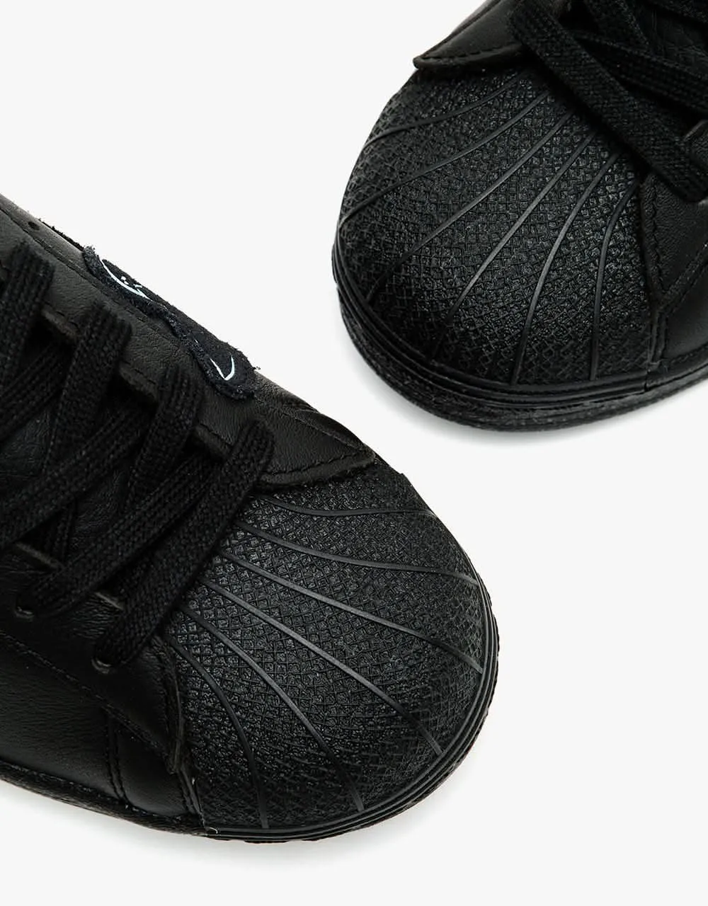 adidas x Gonz Superstar ADV Skate Shoes - Core Black/Core Black/Core Black