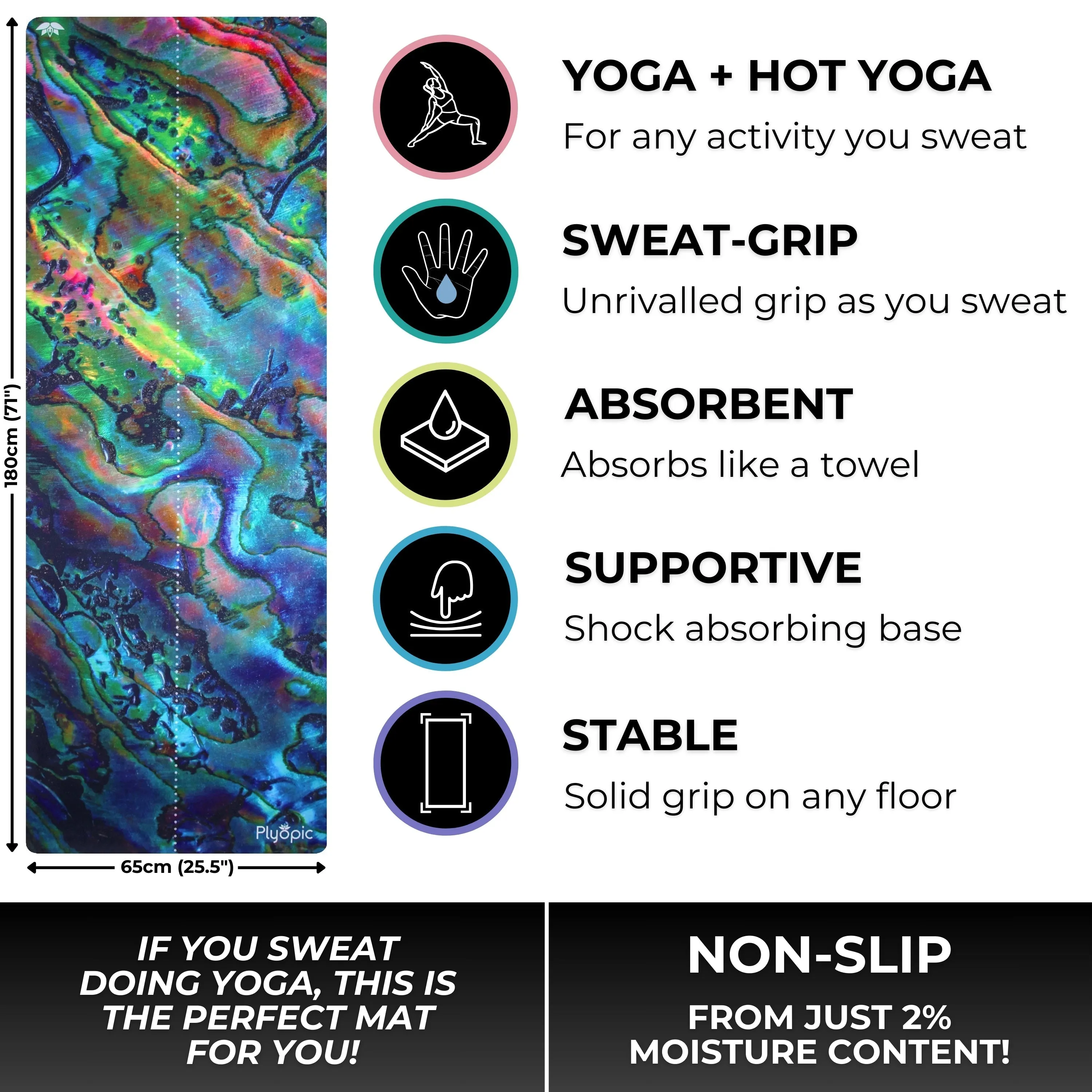 All In One Yoga Mat Haliotis