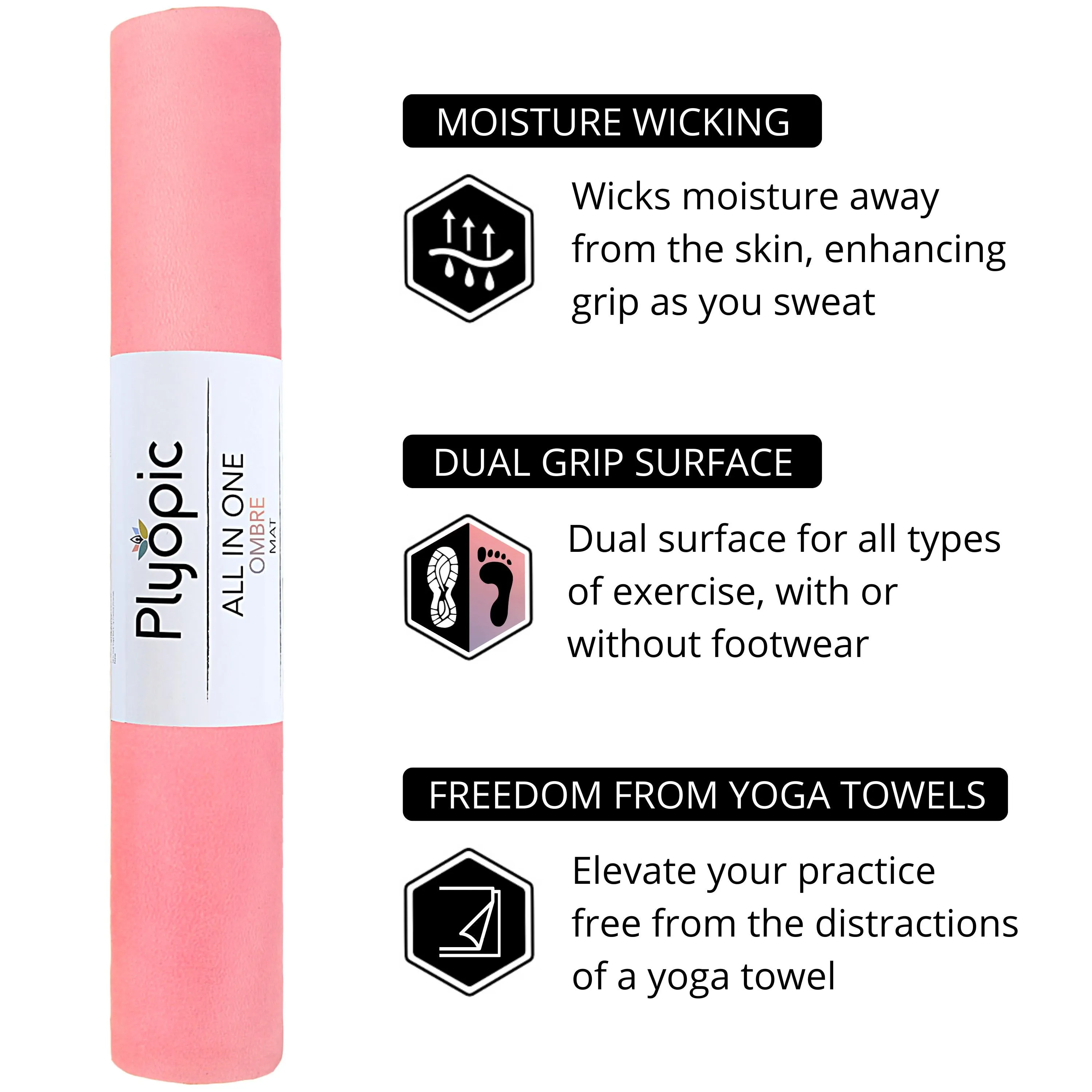 All In One Yoga Mat Ombre