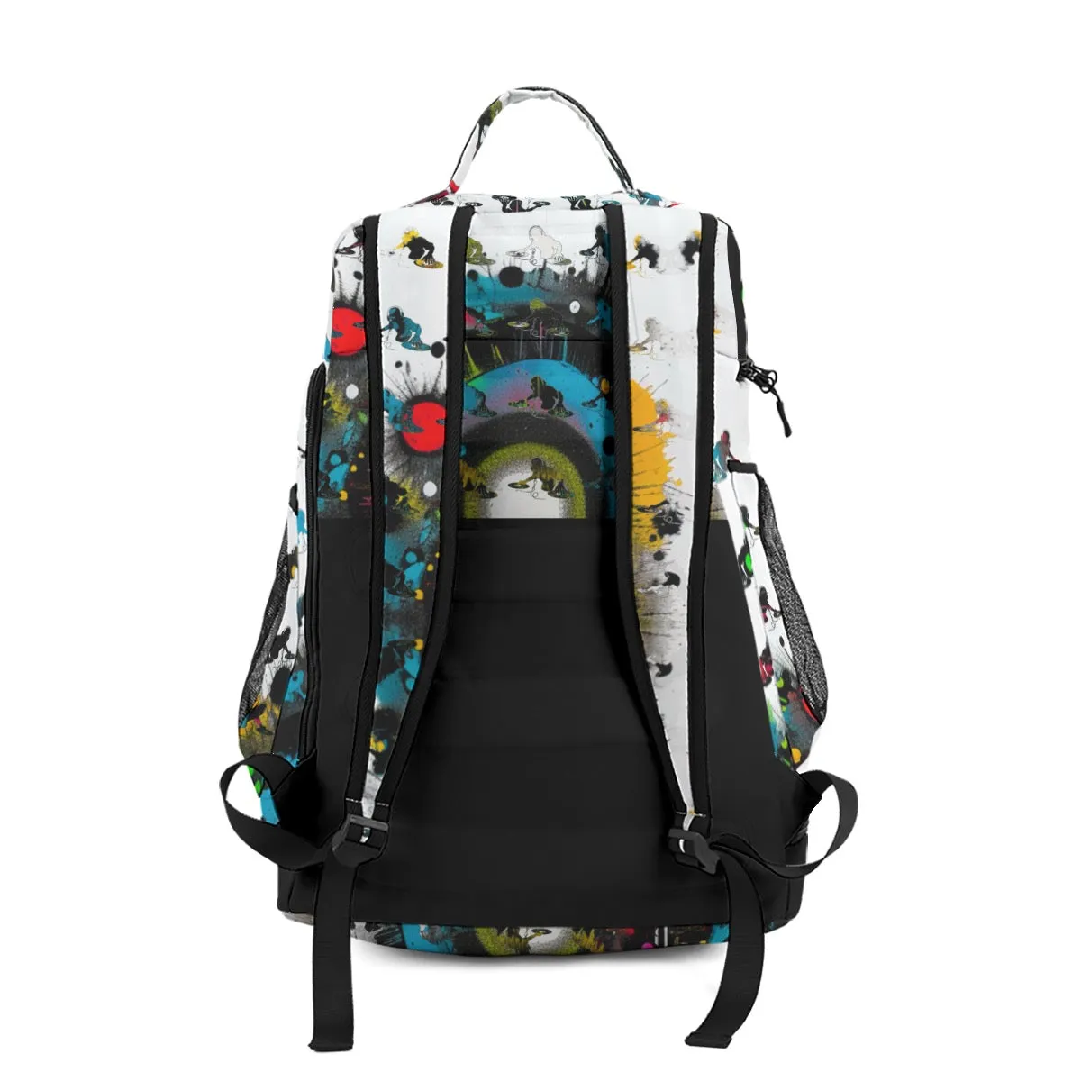 All-Over Print Multifunctional Backpack Rave