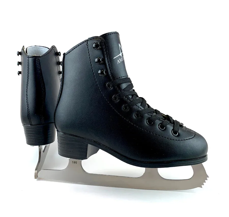 American Athletic Tricot Lined Ice Skates - Boys