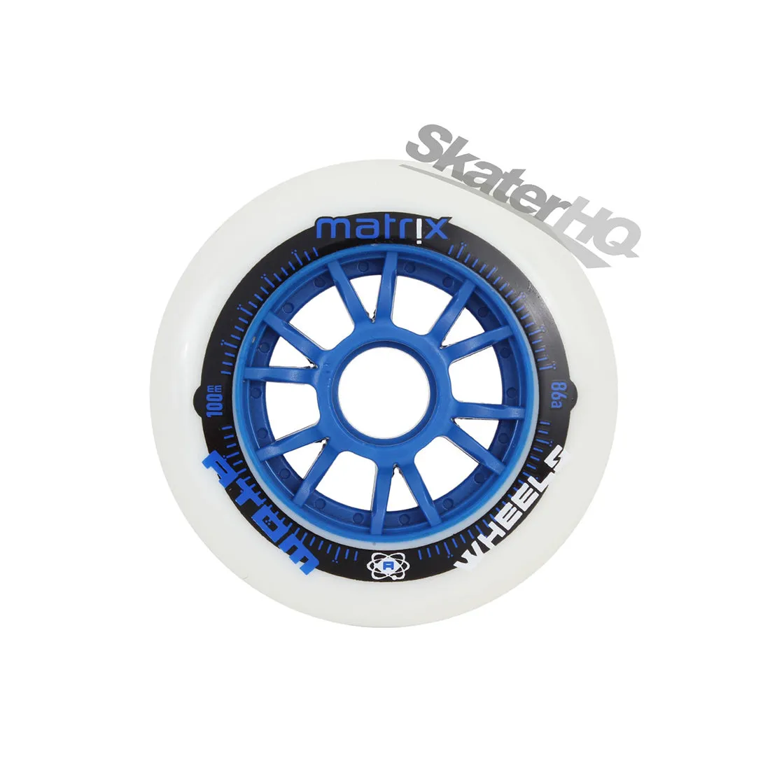 Atom Matrix 100mm 86a Single - White/Blue