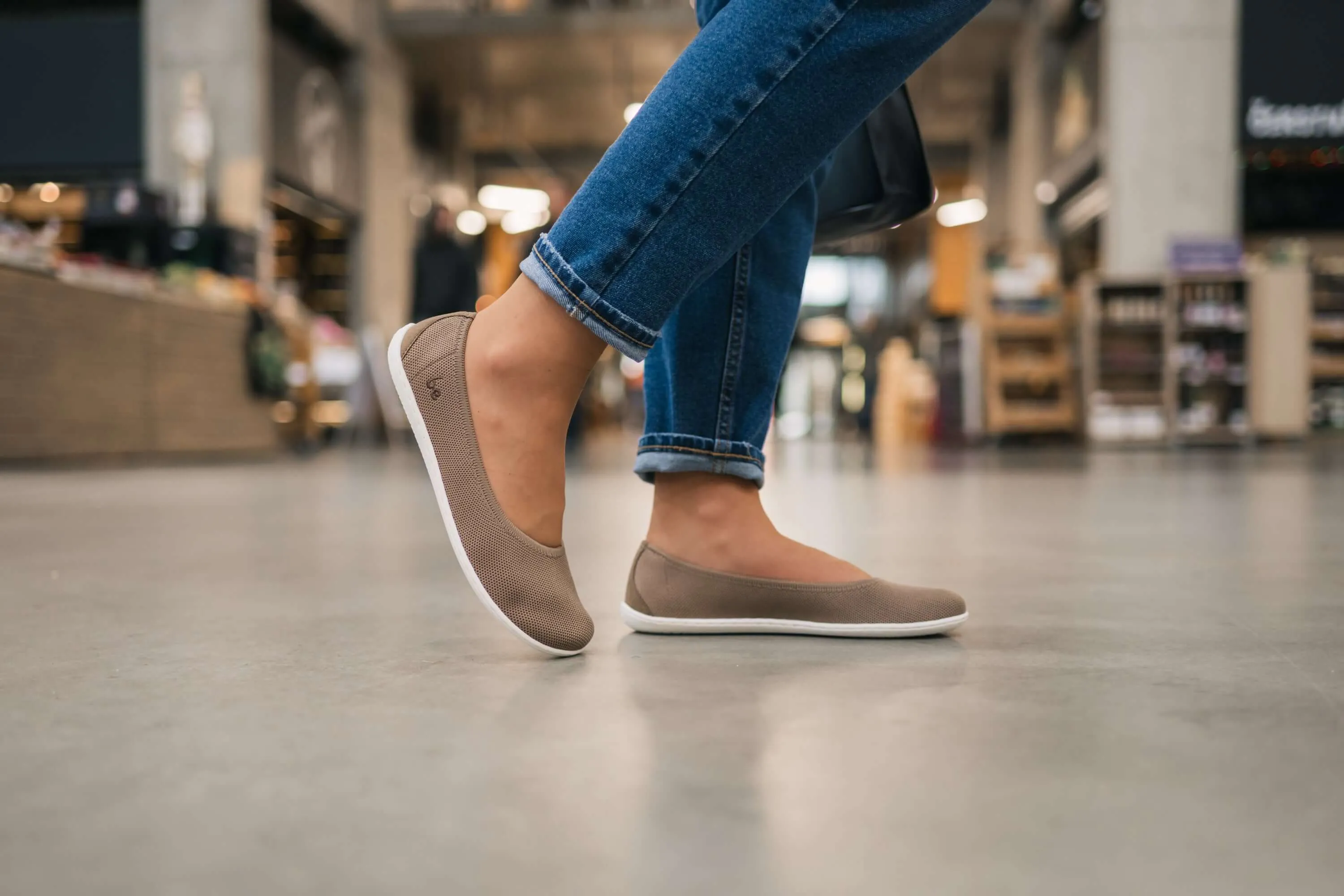 Ballet Flats Be Lenka Delight - Biscuit Brown