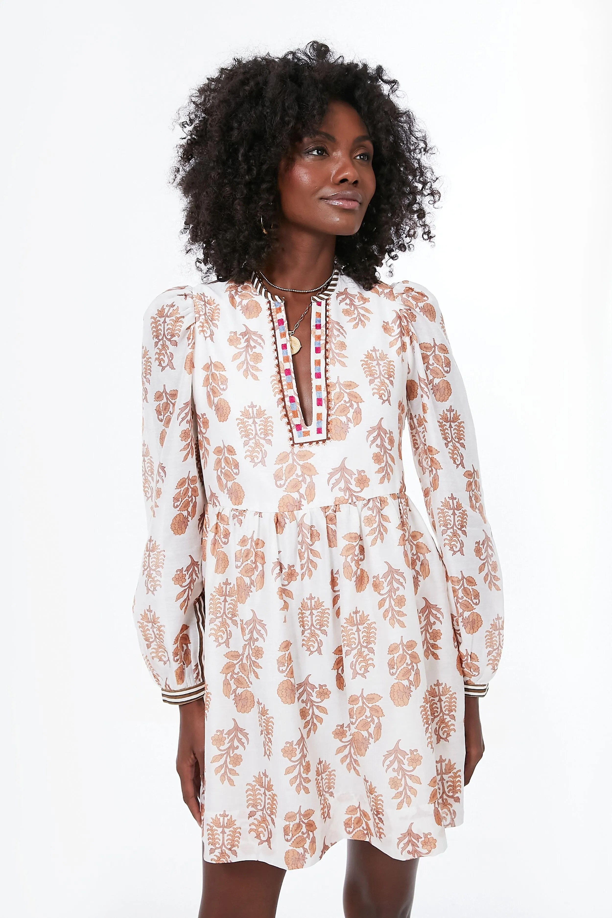 Brown Cedar Whilemina Tumbleweed Dress