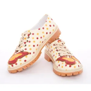 Butterfly and Dots Oxford Shoes TMK5503