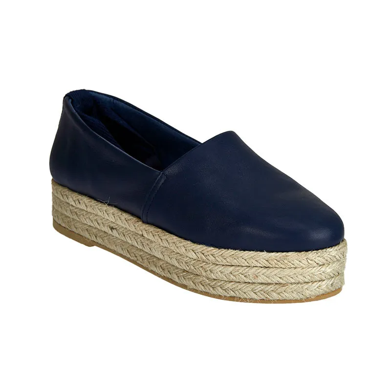 Calista Espadrille - Navy - Sample Size 37