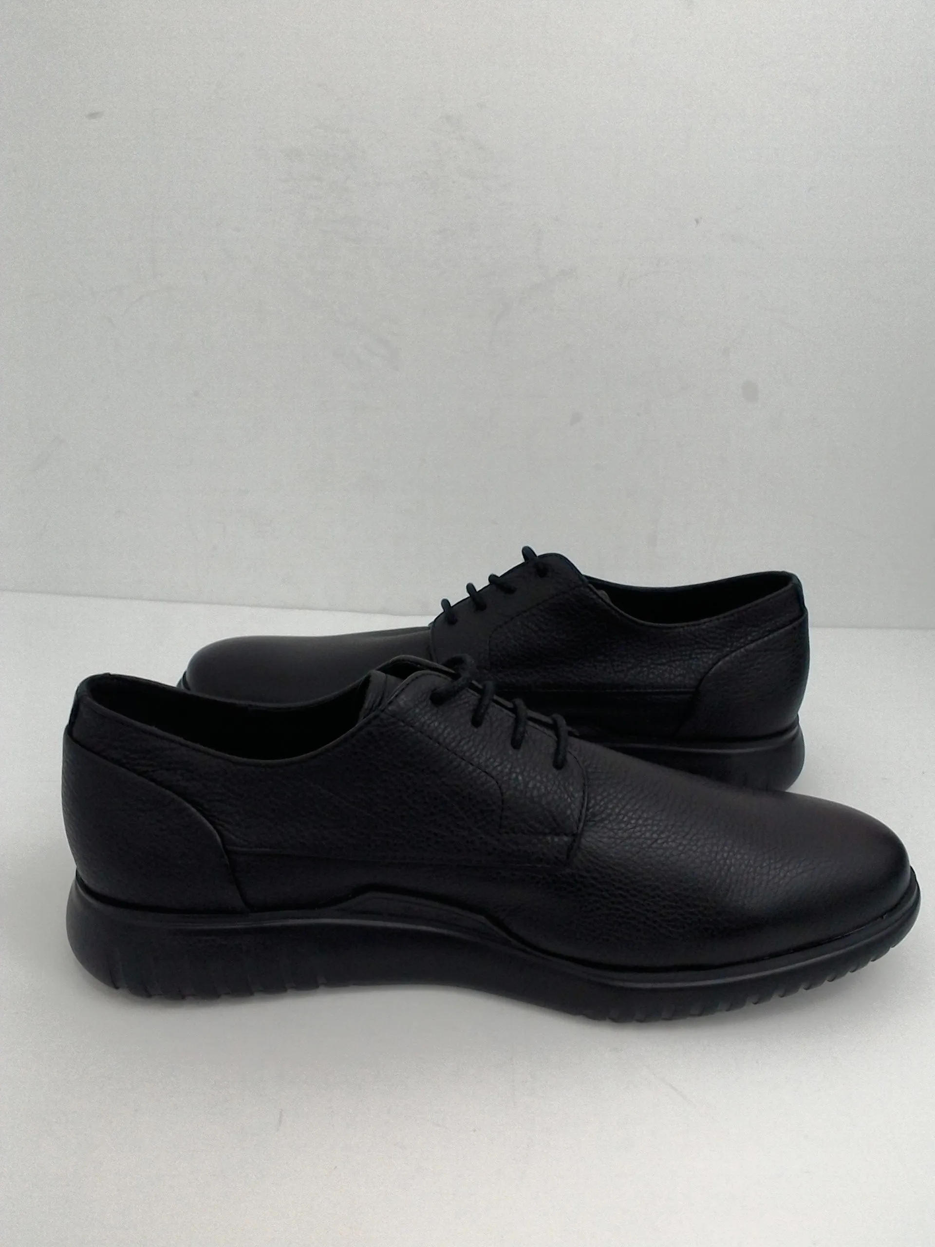 Calvin Klein Men's Oxford Sneakers Black Leather Size 11.5