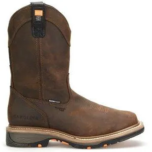 Carolina Men's Actuator 11" Comp Toe WP Metgaurd Work Boot - Brown - CA8537