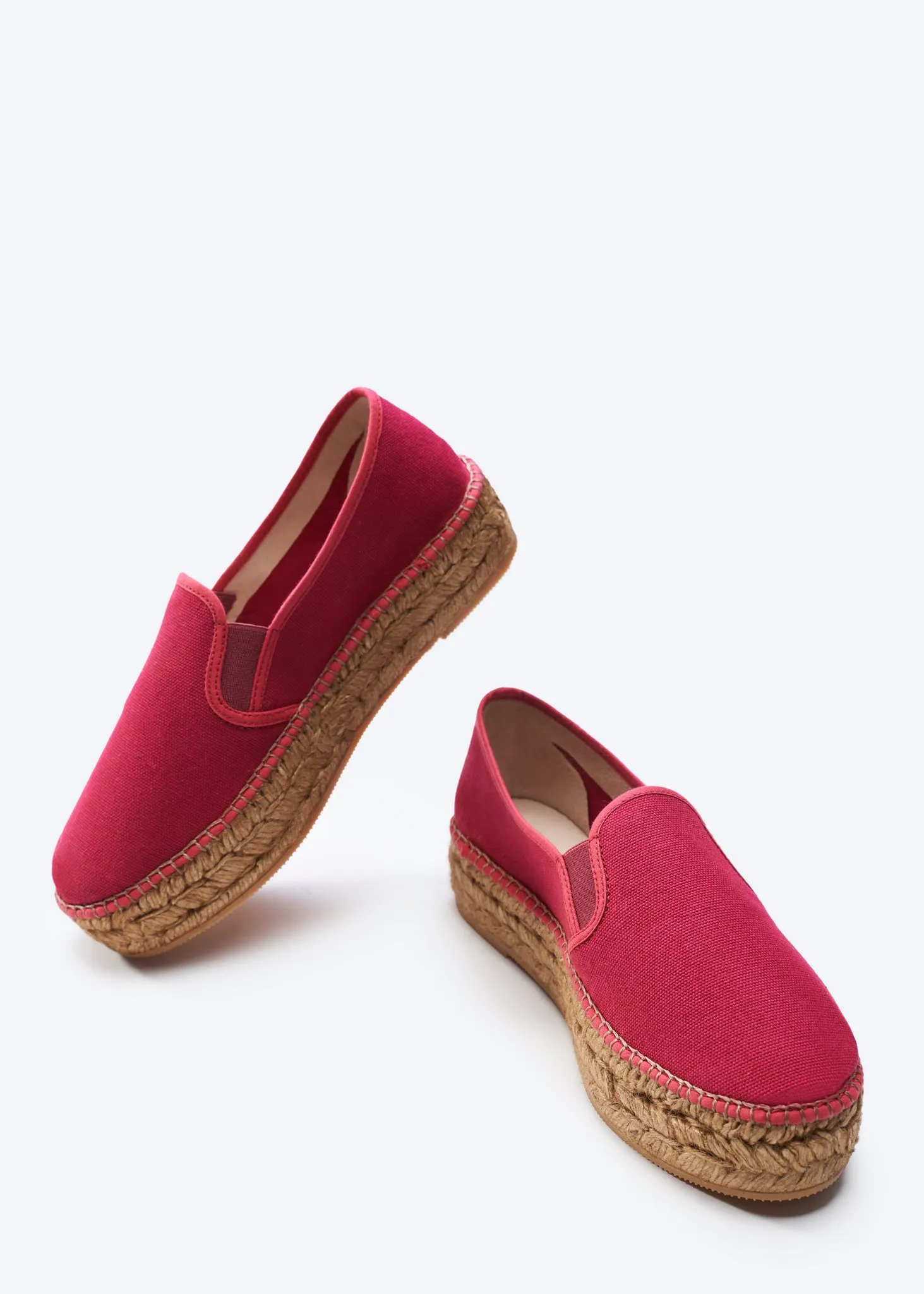 Castell Limited Edition Canvas Espadrille Platforms