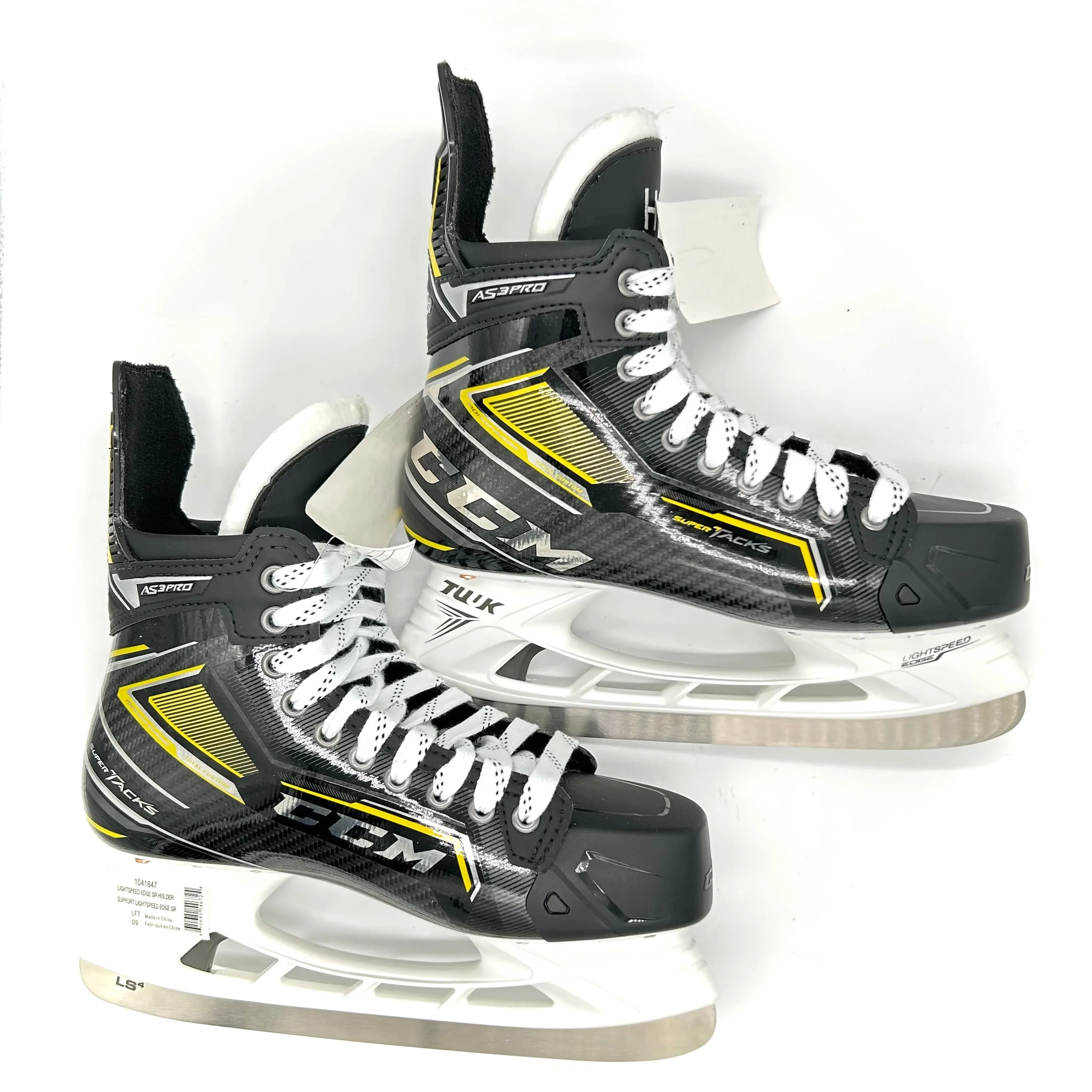 CCM SuperTacks AS3 Pro - Pro Stock Hockey Skates - Size 9D