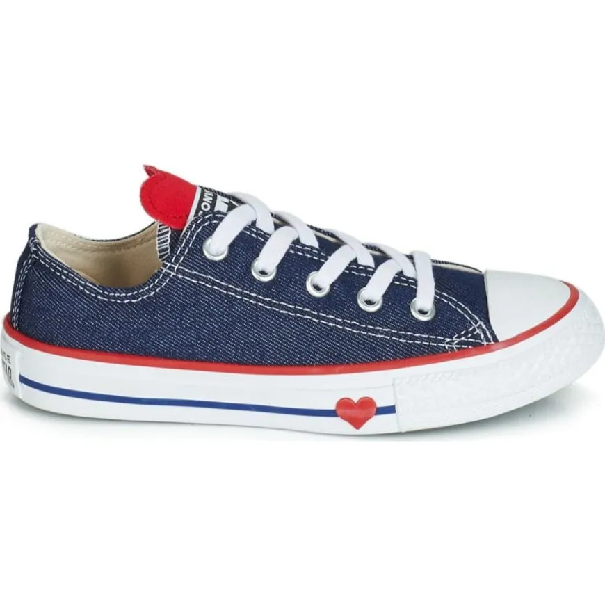 Converse Ps-Girls&#39; Lifestyle Ct As Sucker For Love Shoes Navy