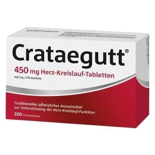 CRATAEGUTT 450 mg cardiovascular tablets 200 pcs