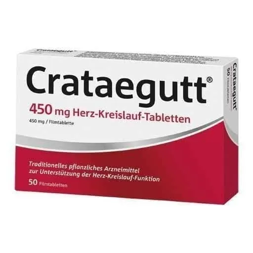 CRATAEGUTT 450 mg cardiovascular tablets 50 pc