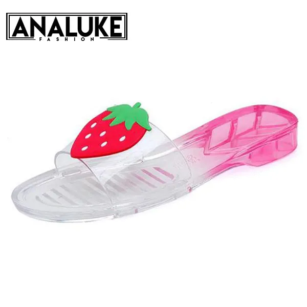 Cute Fruit Pattern Flat  Slippers