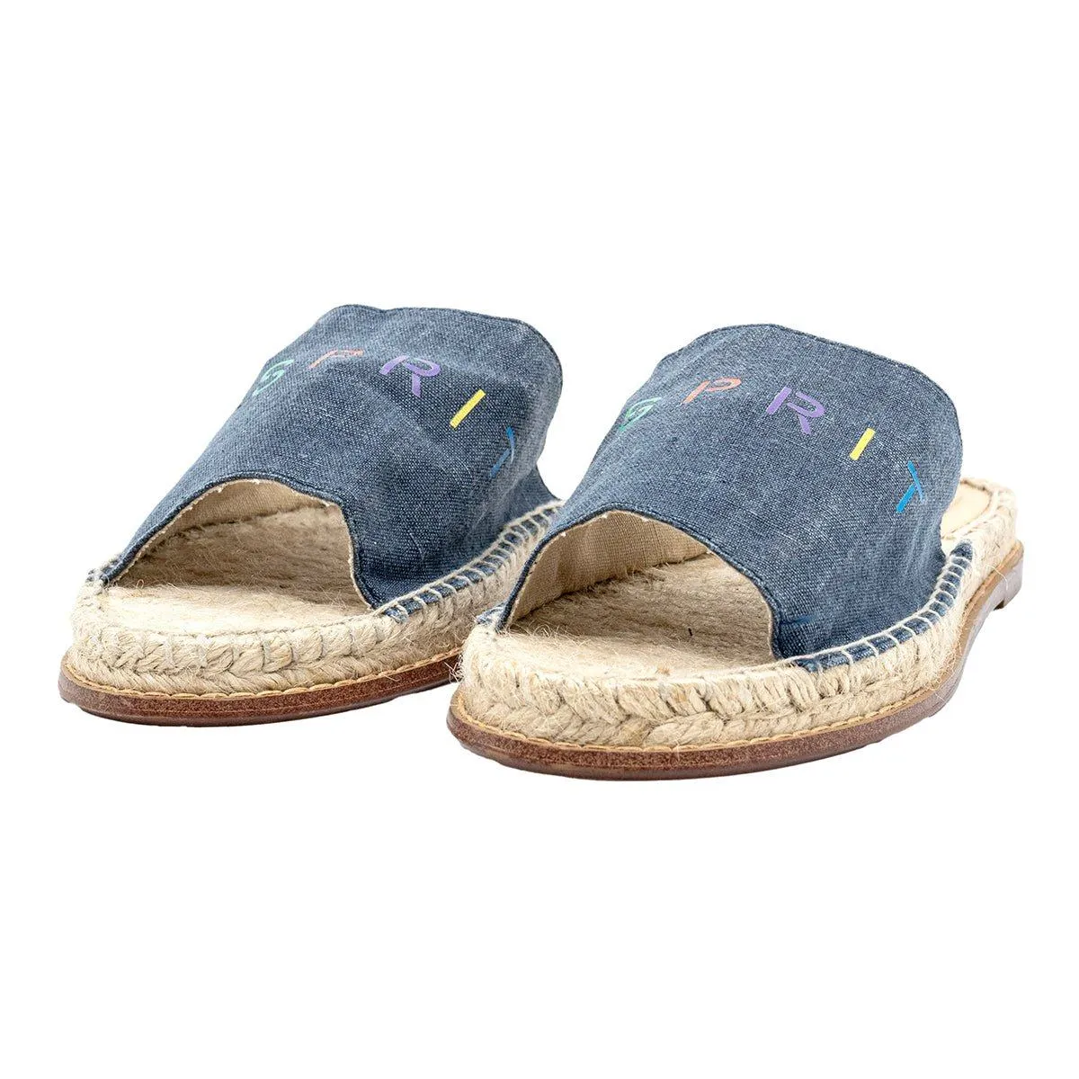 Esprit Casual Espadrilles Fabric Blue Colour For Women