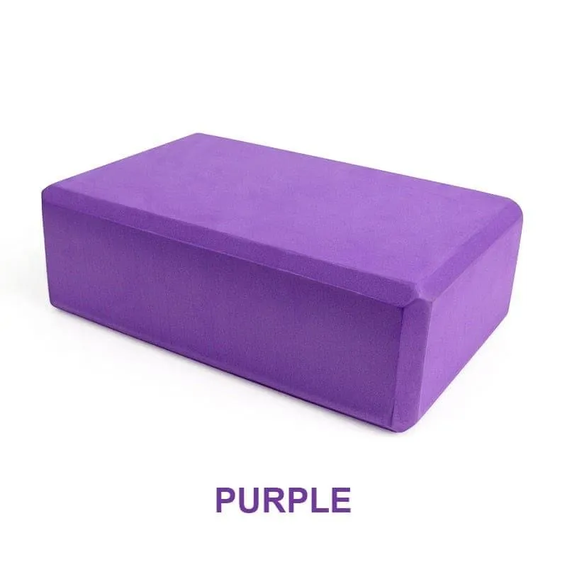 EVA Yoga Blocks Foam Yoga Brick Pillow Colorful Bolster Yoga Exercise Bodybuilding Workout Equipment Joga Blocks Cube Stretching