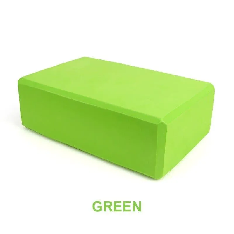 EVA Yoga Blocks Foam Yoga Brick Pillow Colorful Bolster Yoga Exercise Bodybuilding Workout Equipment Joga Blocks Cube Stretching