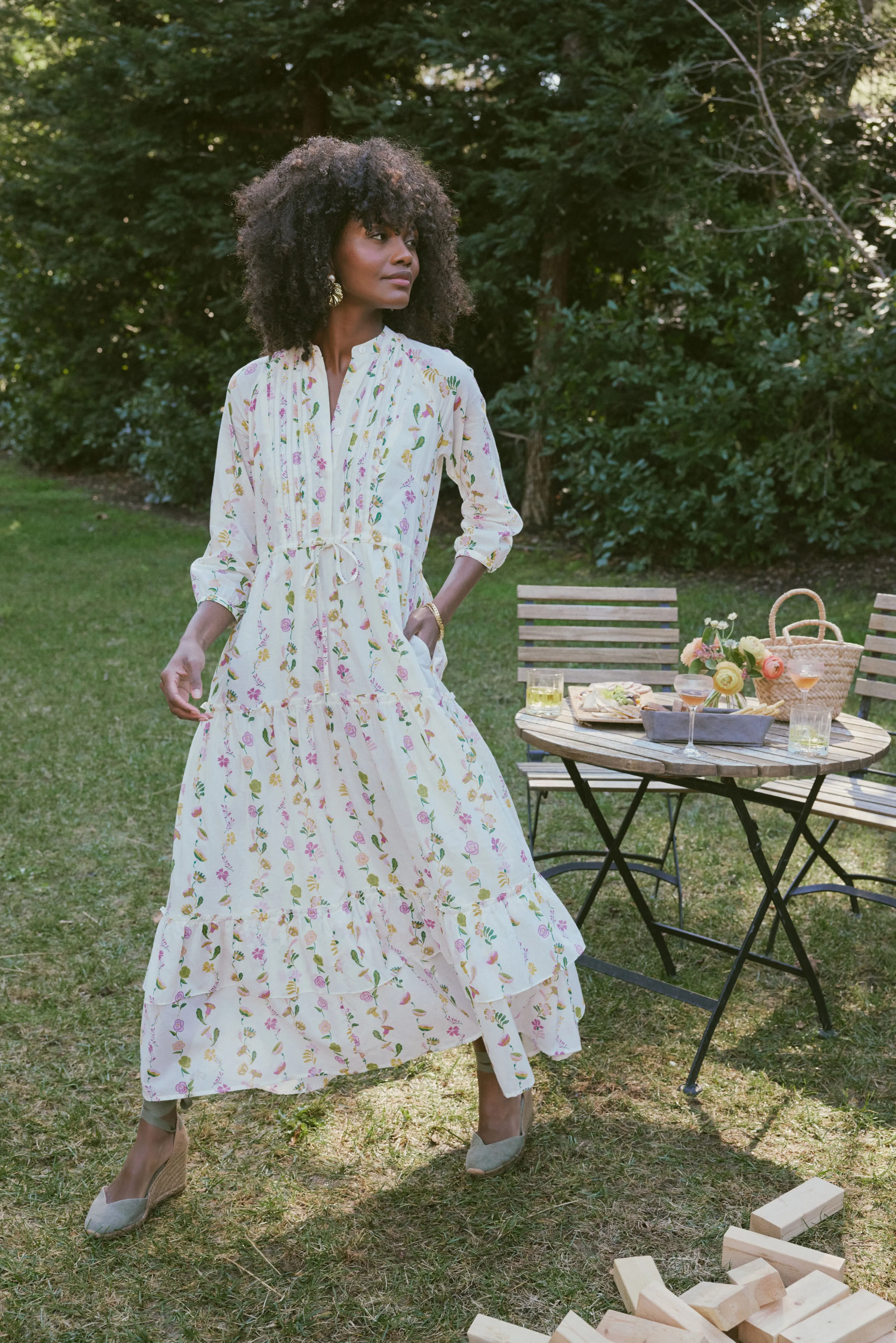 Floral Magnolia Bazaar Dress