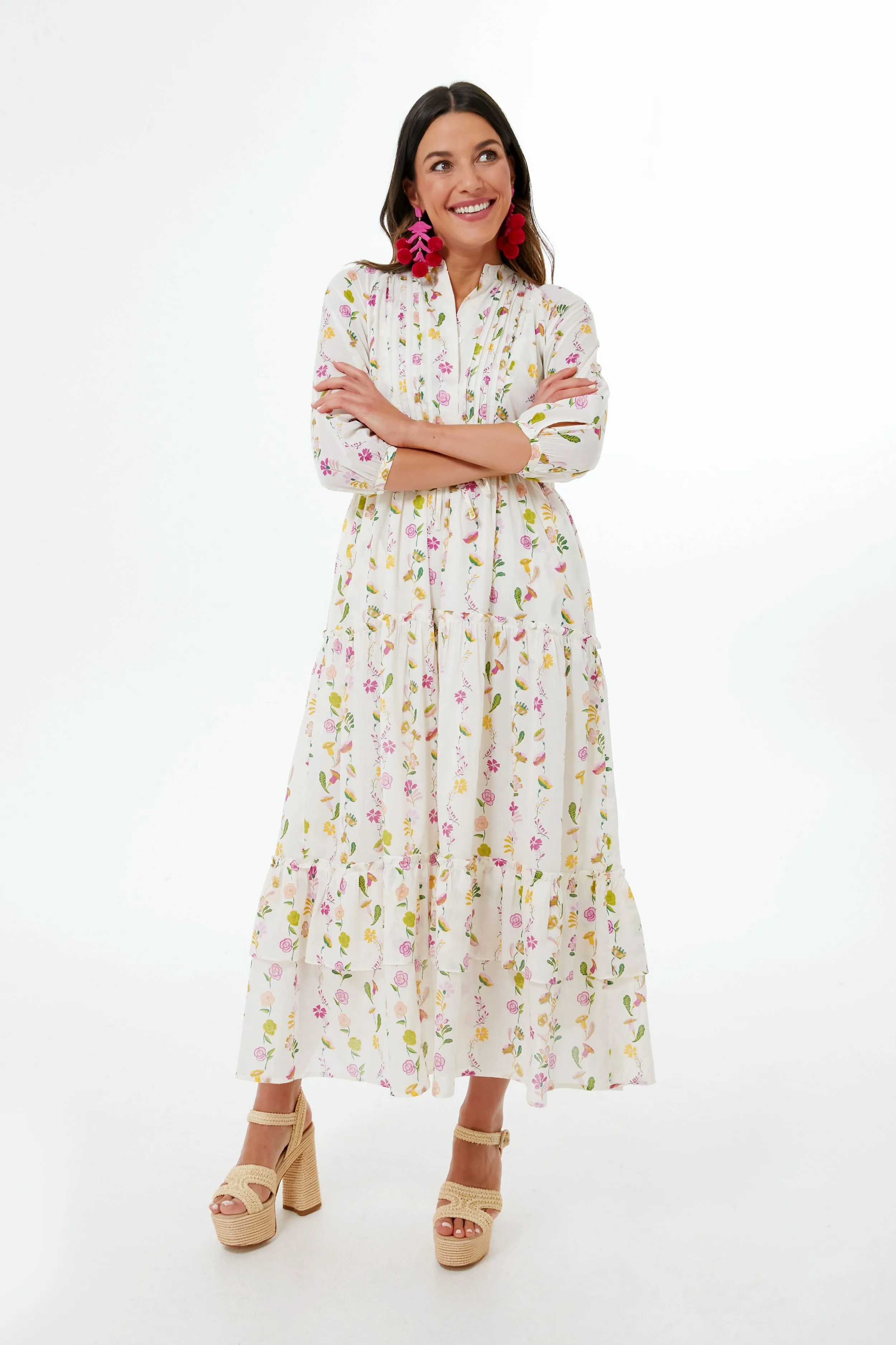 Floral Magnolia Bazaar Dress