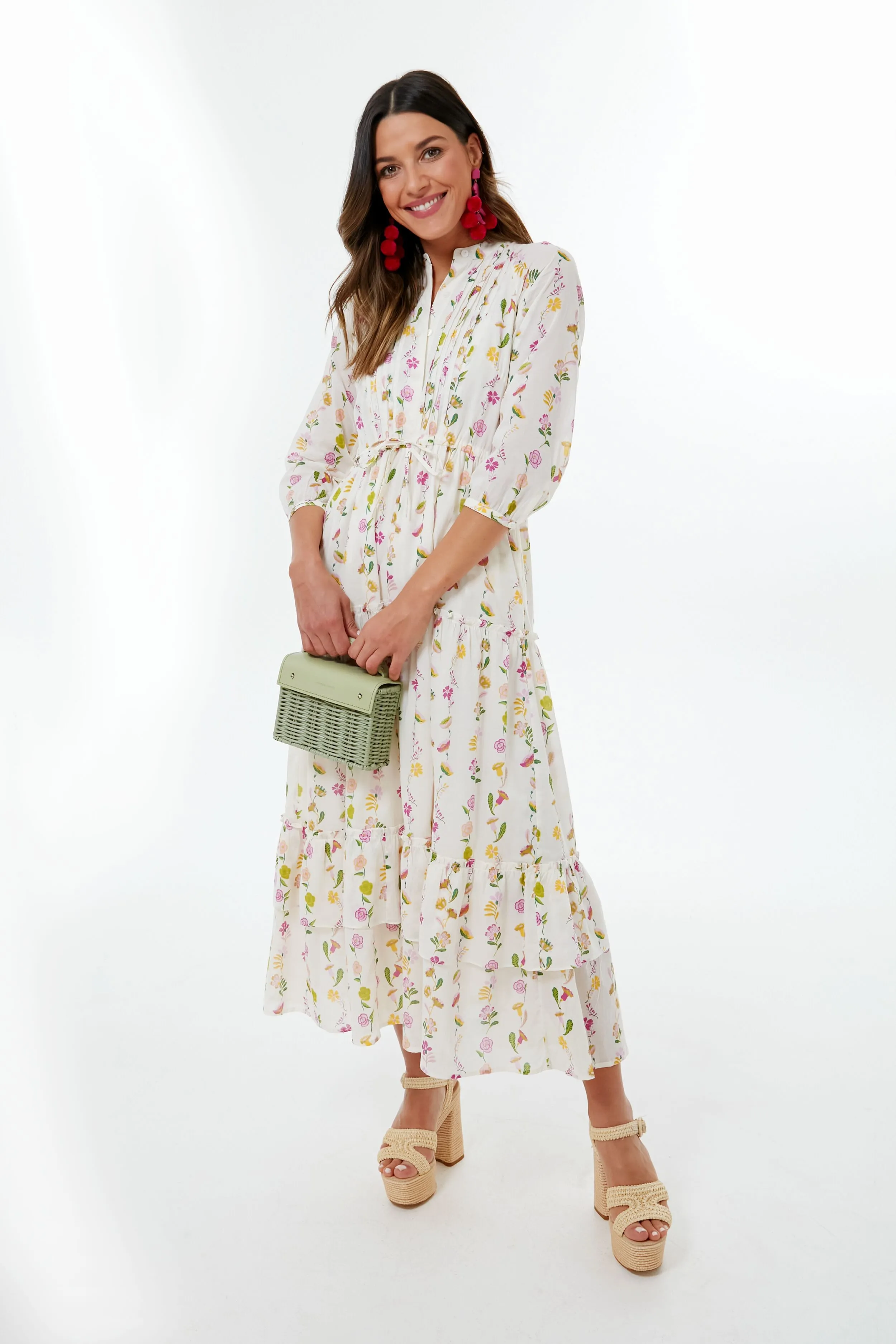 Floral Magnolia Bazaar Dress