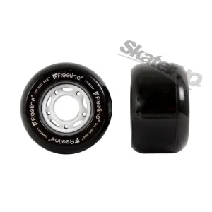 Freeline wheels 72mm/82a 2pk Black