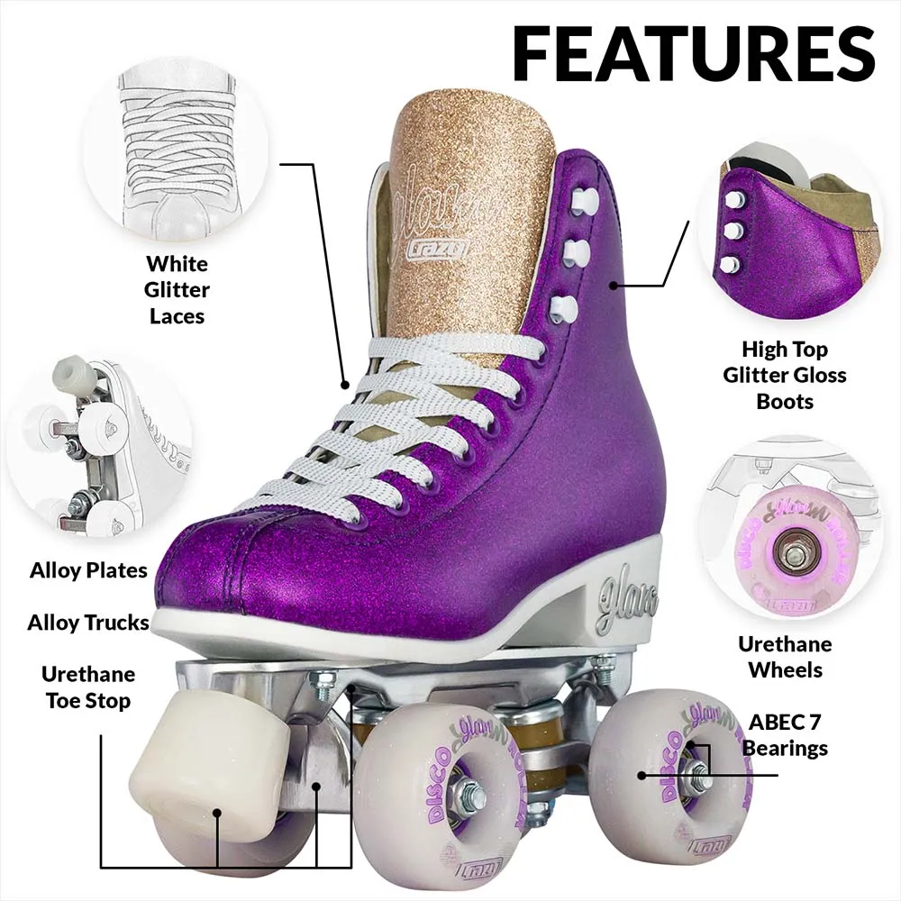 GLAM Purple - Roller Skates