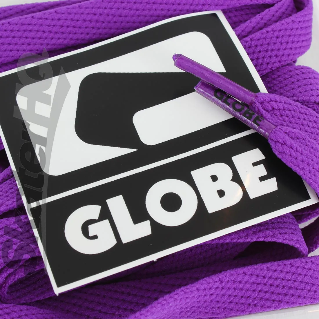 Globe Flat 150cm Laces - Purple