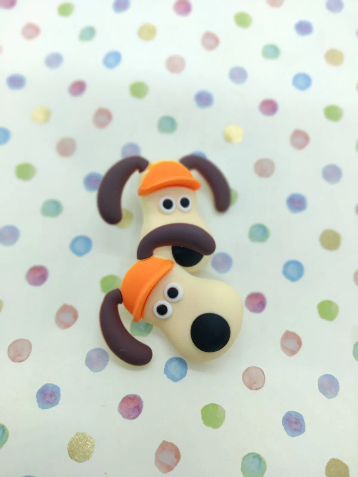 GROMIT SHOE CHARMS - ORANGE