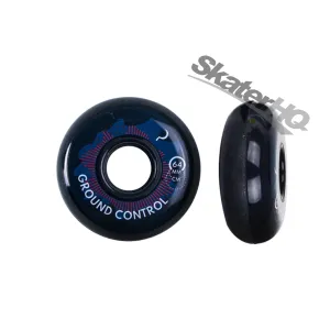 Ground Control Turbulence 64mm 90a 4pk - Black