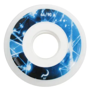 Ground Control UR Constellation Wheels 64mm 90A - White (Set of 4)