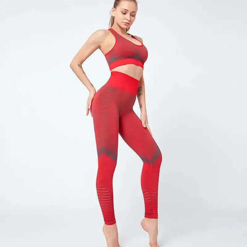 Illumino360 Seamless Yoga Pants High Waist Women Gym