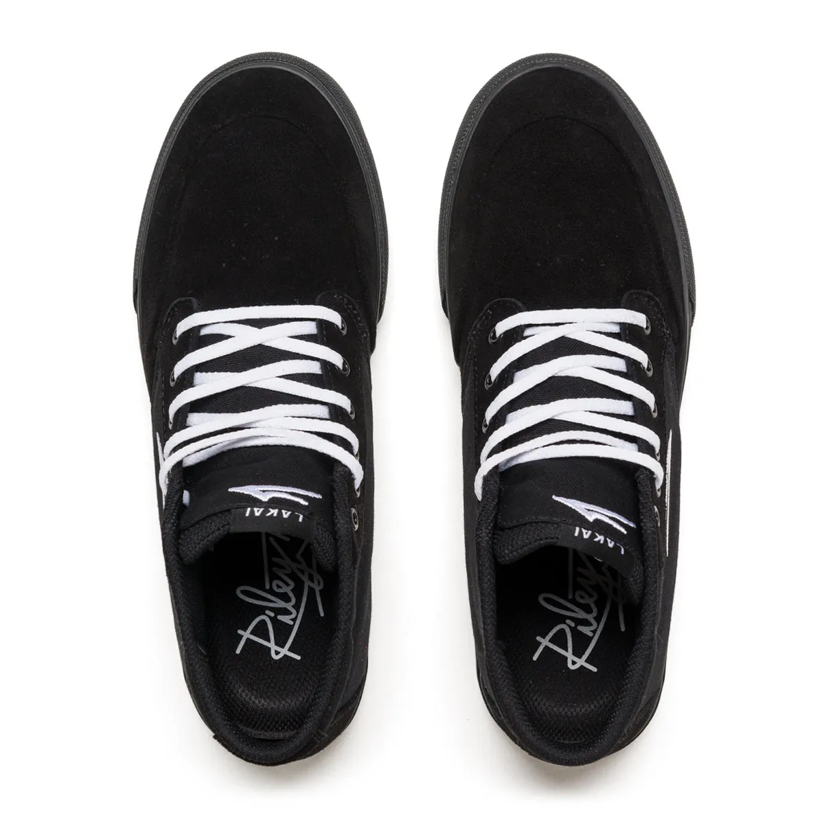 LAKAI - Riley 3 High Shoes [Black/Black Suede]