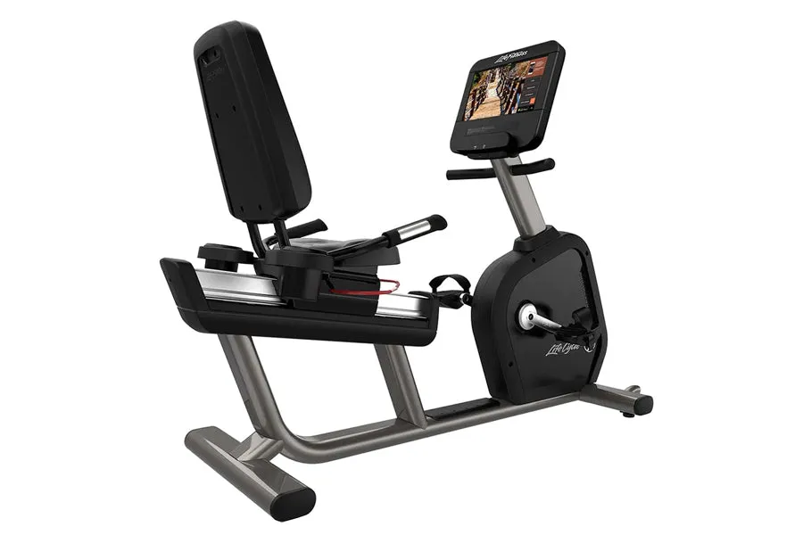 Life Fitness Club Series   (Plus) Recumbent Lifecycle Bike