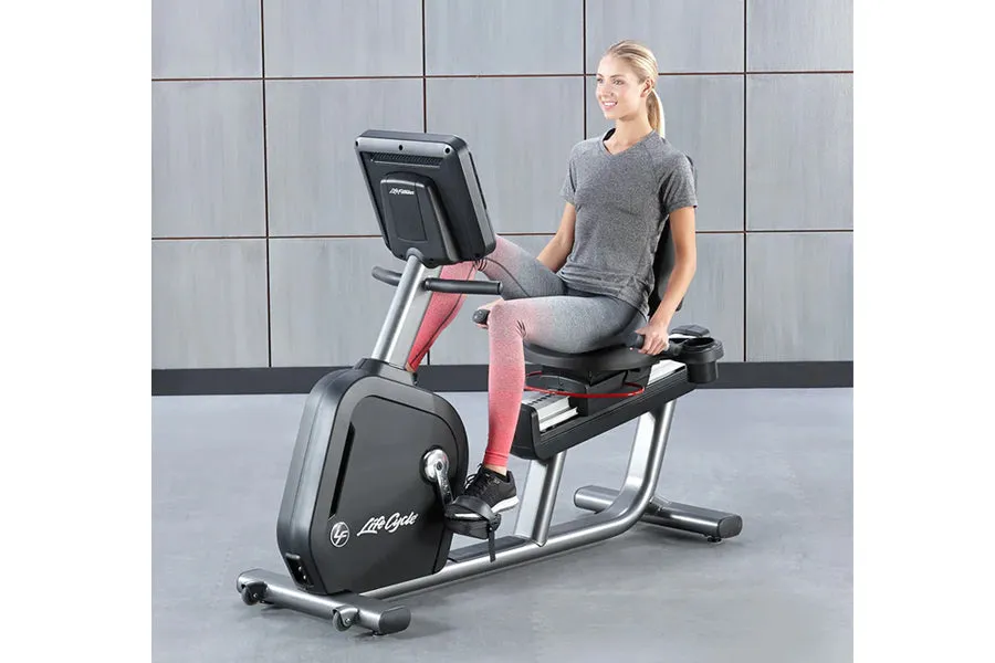 Life Fitness Club Series   (Plus) Recumbent Lifecycle Bike