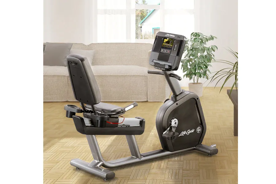 Life Fitness Club Series   (Plus) Recumbent Lifecycle Bike