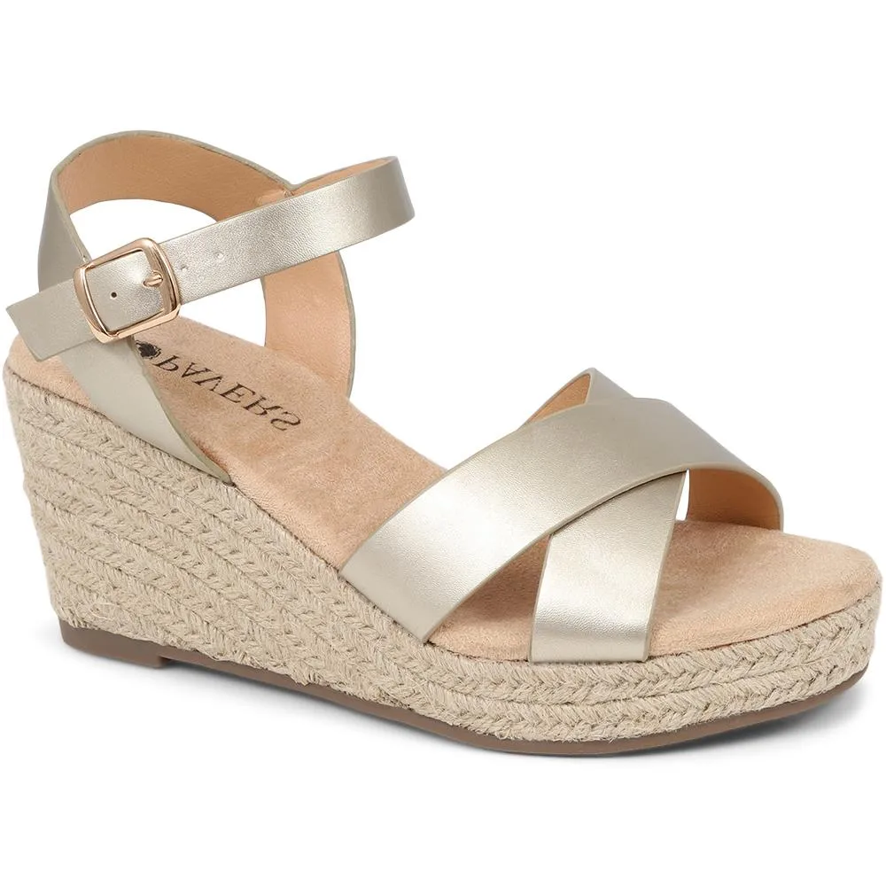 Lightweight Platform Espadrilles - WBINS37095 / 323 624