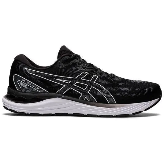 Men's Asics Gel-Cumulus 23, Black/White, 12.5 2E Wide