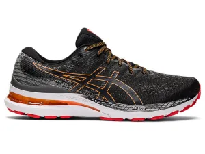 Men's Asics Gel-Kayano 28, Black/Clay Grey, 10 4E Extra Wide