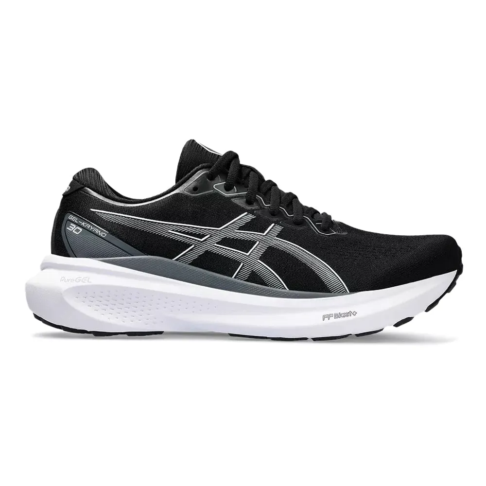 Men's Asics Gel-Kayano 30, Black/Sheet Rock, 12 2E Wide